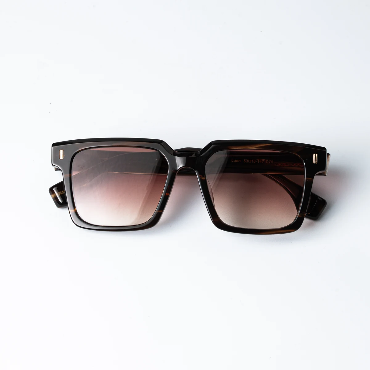 Loen C75 Striped Rose Graduated — Sunglasses